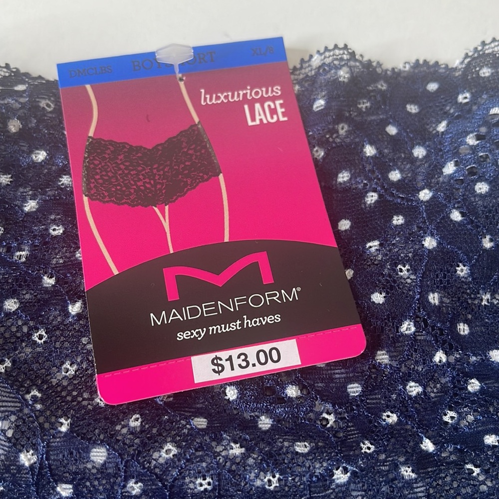 Maidenform Assortment of Lace Panties - 3 Pairs Size XL / 8 - Picture 5 of 9